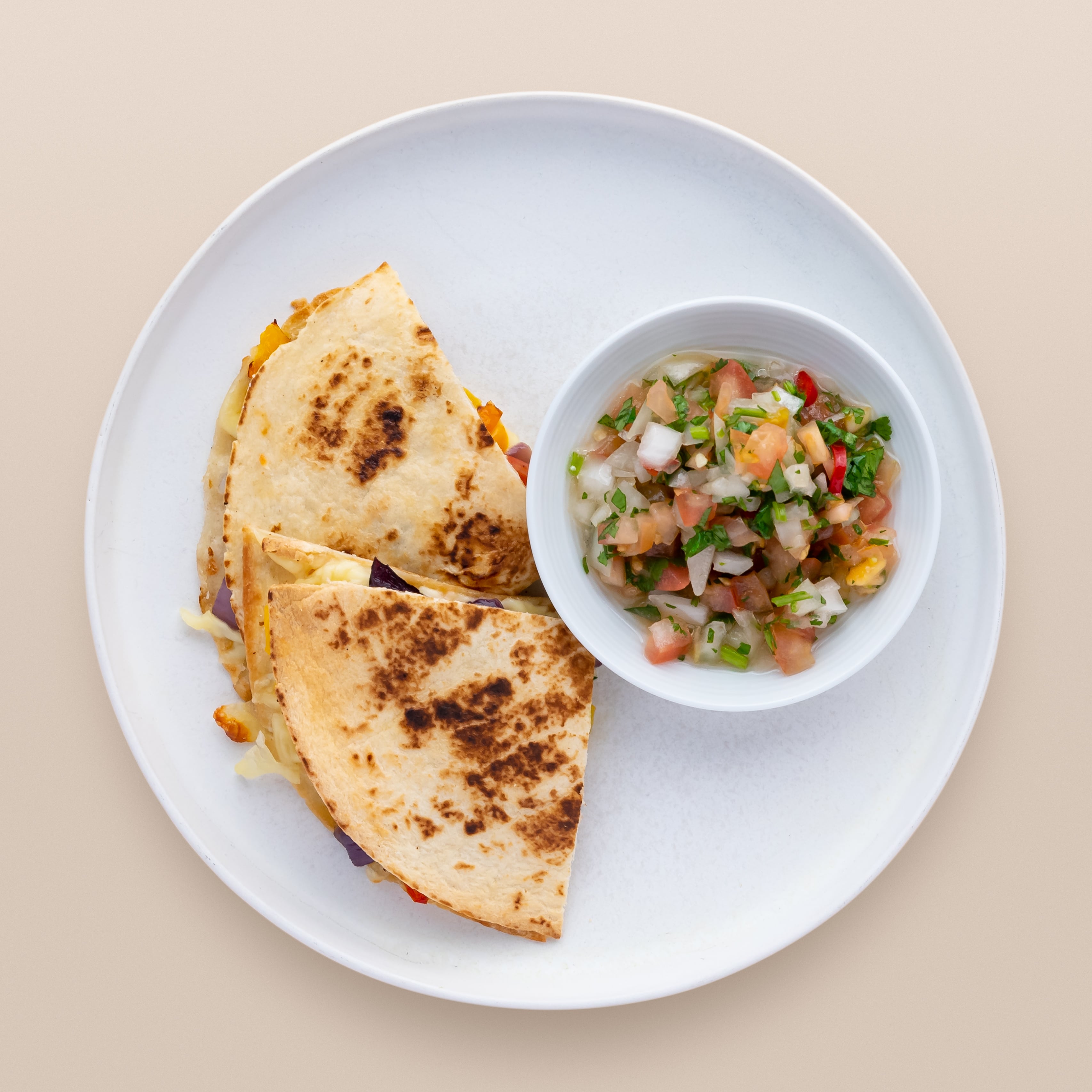 Roasted Vegetable Quesadillas Recipe yhangry