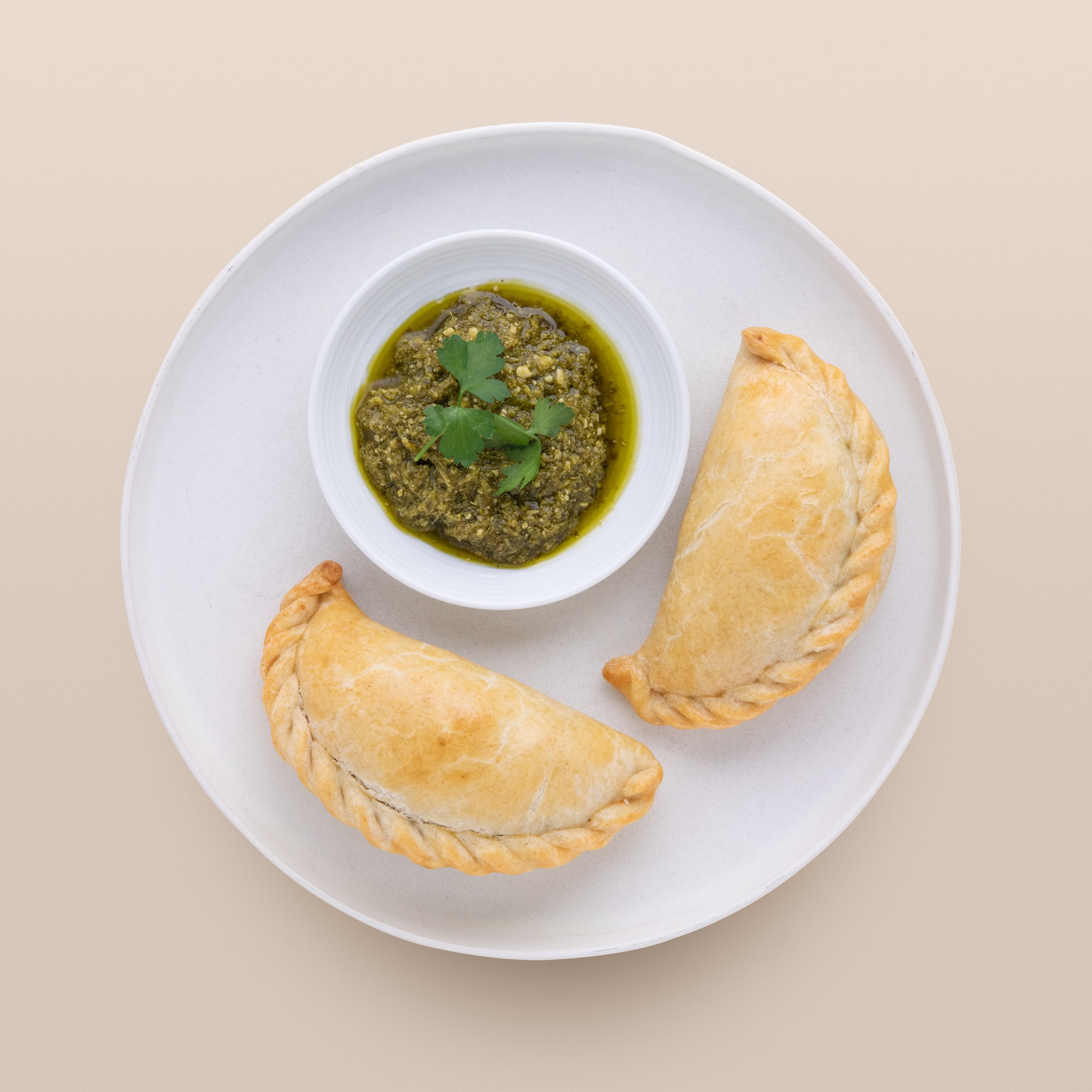 Cheese & Bean Empanadas W Chimichurri Recipe yhangry